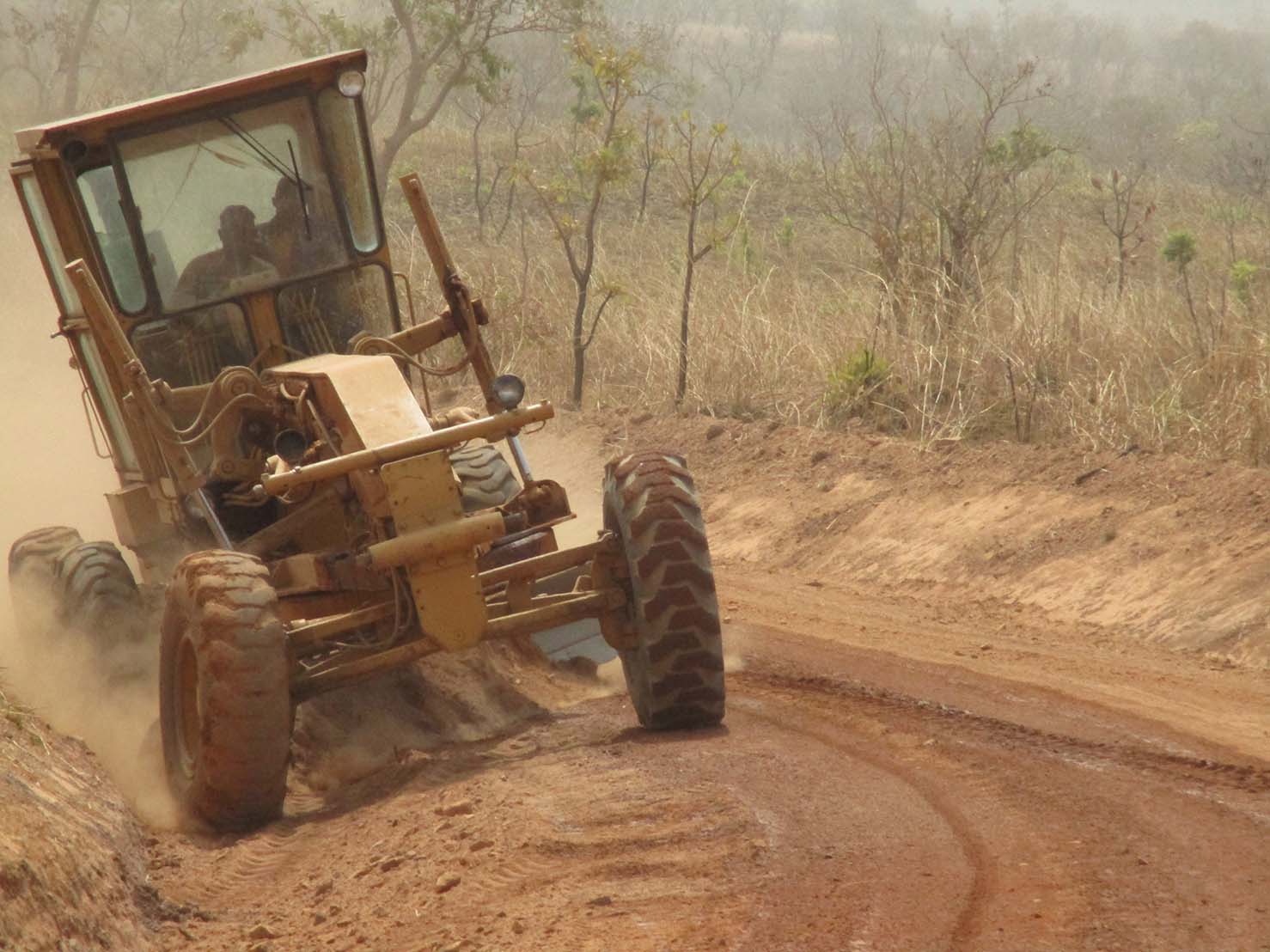 Chantier route: Tcholiré-Guidjiba